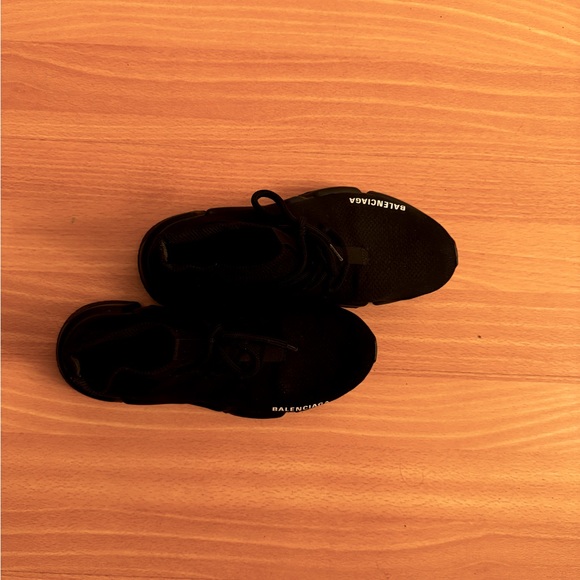 Balenciaga Speed Recycled Knit Sneakers Black - Picture 11 of 11